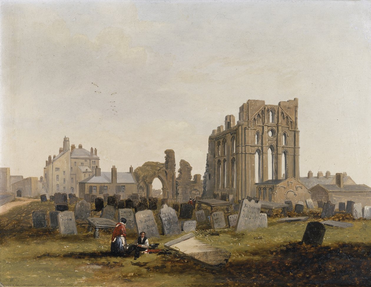 Priorado de Tynemouth do Oriente de John Wilson Carmichael