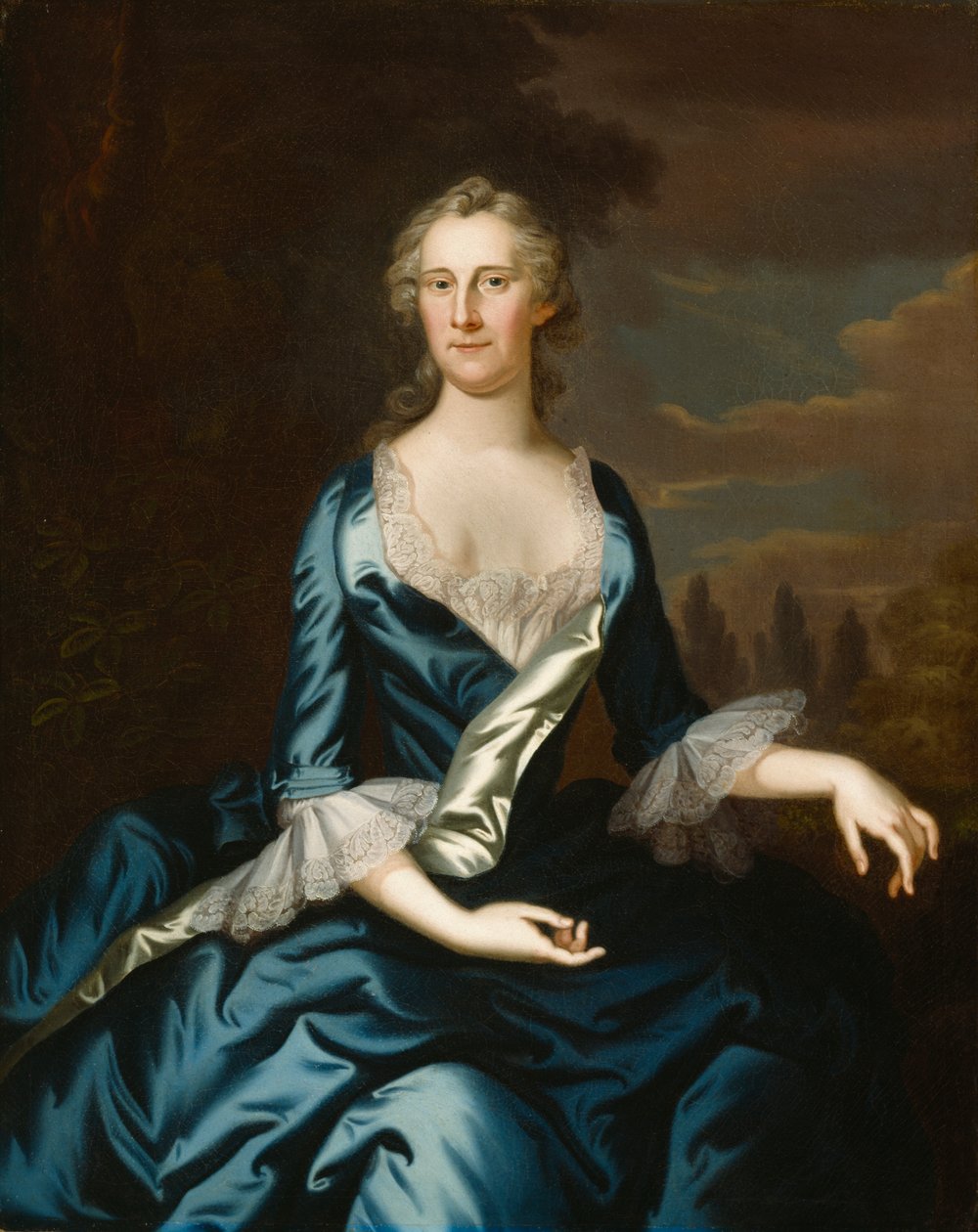 Sra. Charles Carroll de Annapolis, 175354 de John Wollaston