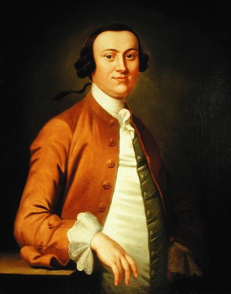 Retrato de William Allen (óleo sobre tela) de John Wollaston