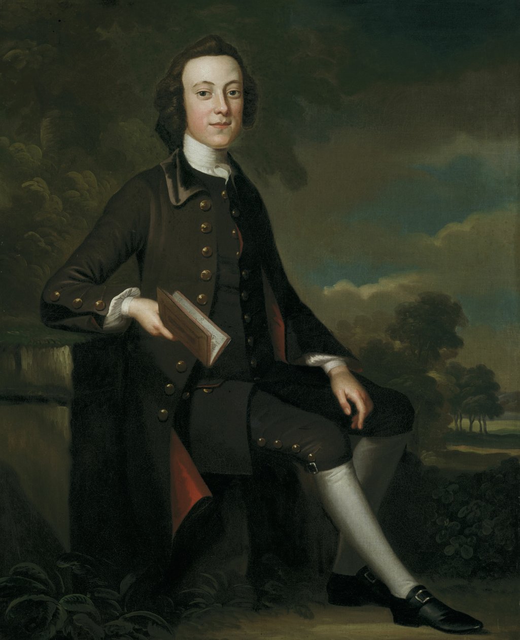 Retrato de um jovem de John Wollaston