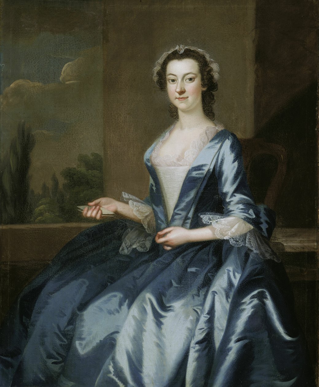 Retrato de uma mulher, 174952. de John Wollaston