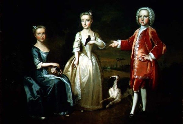 Sherman, Martha e Mary Godfrey de John Wollaston