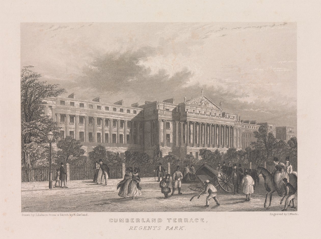 Cumberland Terrace, Parque dos Regentes de John Woods