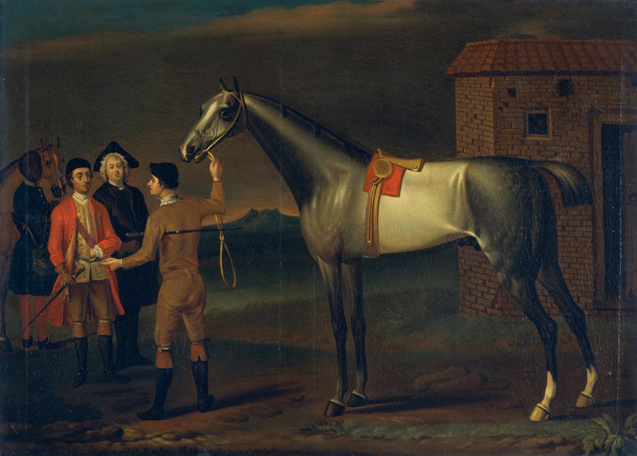 "Lampreia", um cavalo de corrida, 1702-1764 de John Wooton