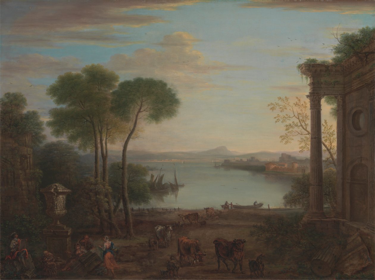 Paisagem Clássica de John Wootton