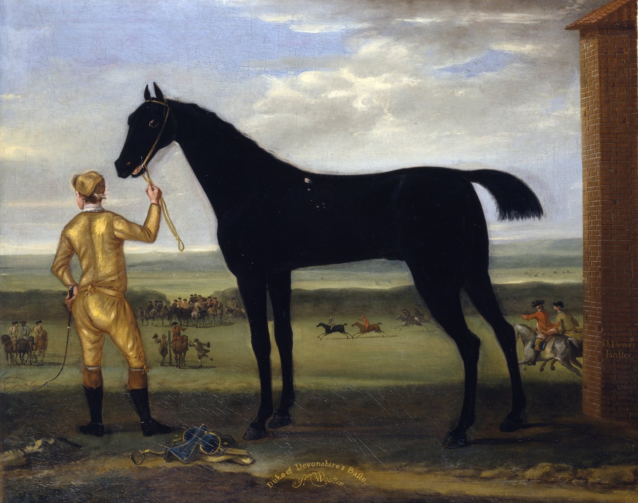 O cavalo de corrida do Duque de Devonshire 