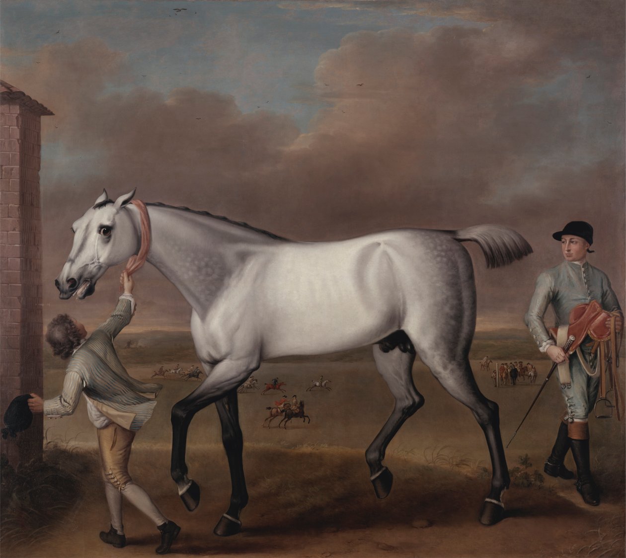 O Cavalo de Corrida Cinzento do Duque de Hamilton 