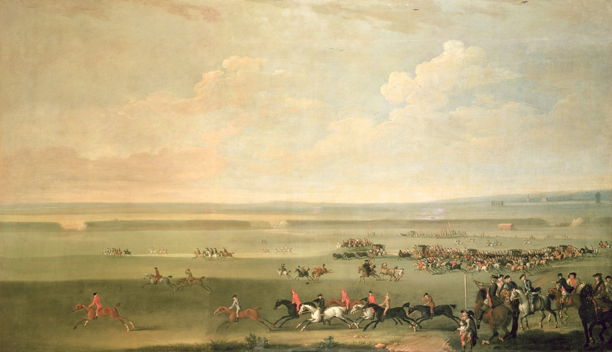 O ponto de partida no Newmarket de John Wootton