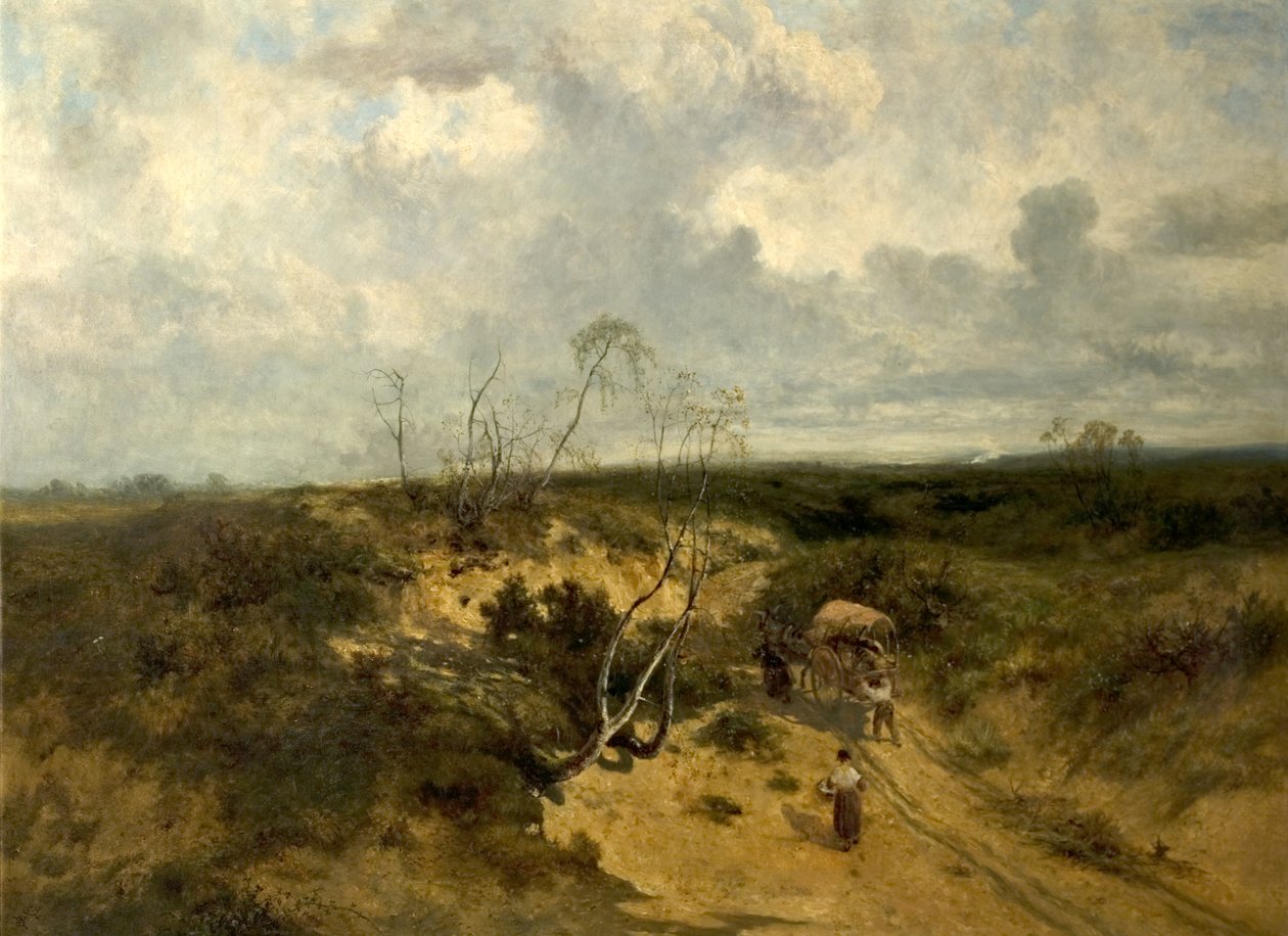 Um pouco de estrada, 1874 de John Wright Oakes