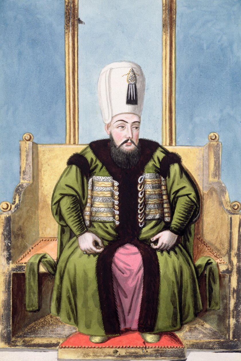 Ahmed I, Imperador Otomano, 1808 de John Young