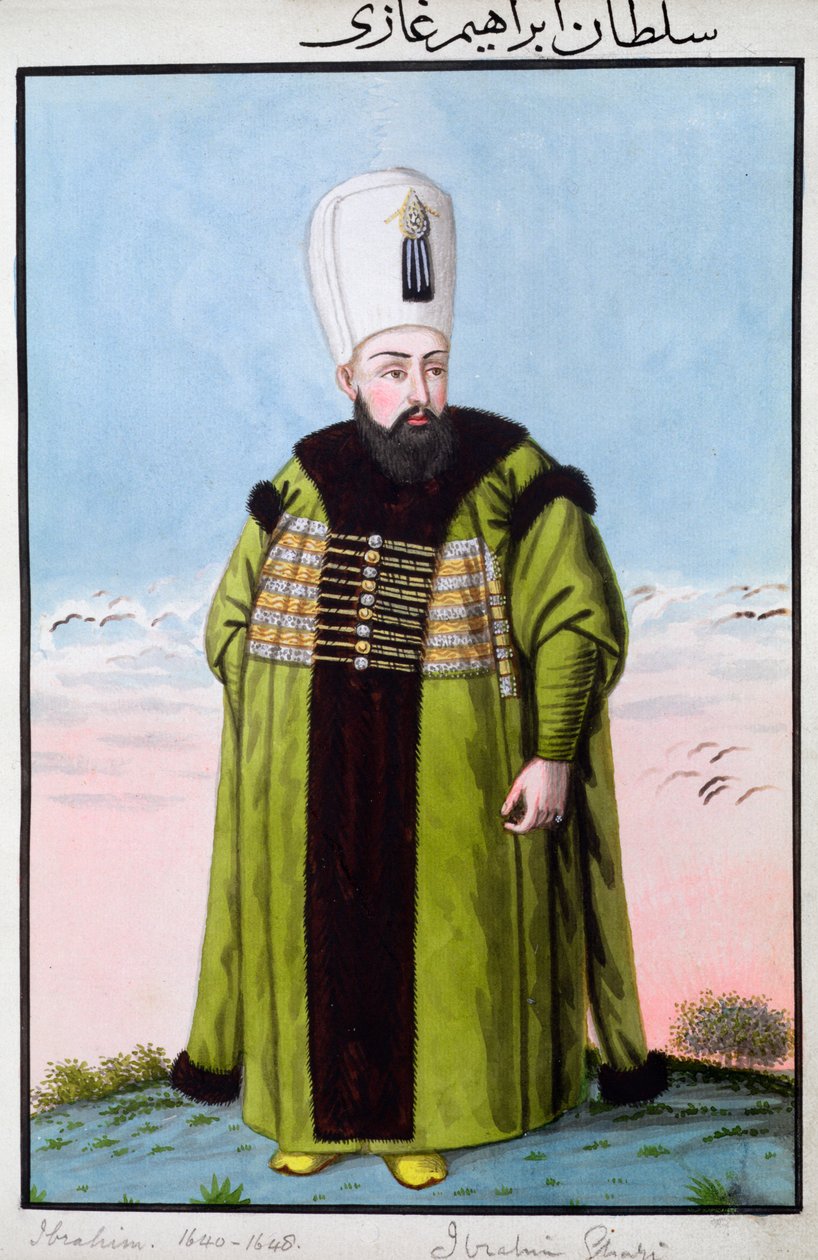 Ibrahim I, Imperador Otomano, 1808 de John Young