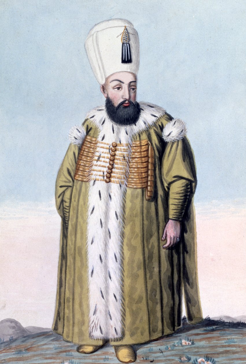 Murad III, imperador otomano, 1808 de John Young