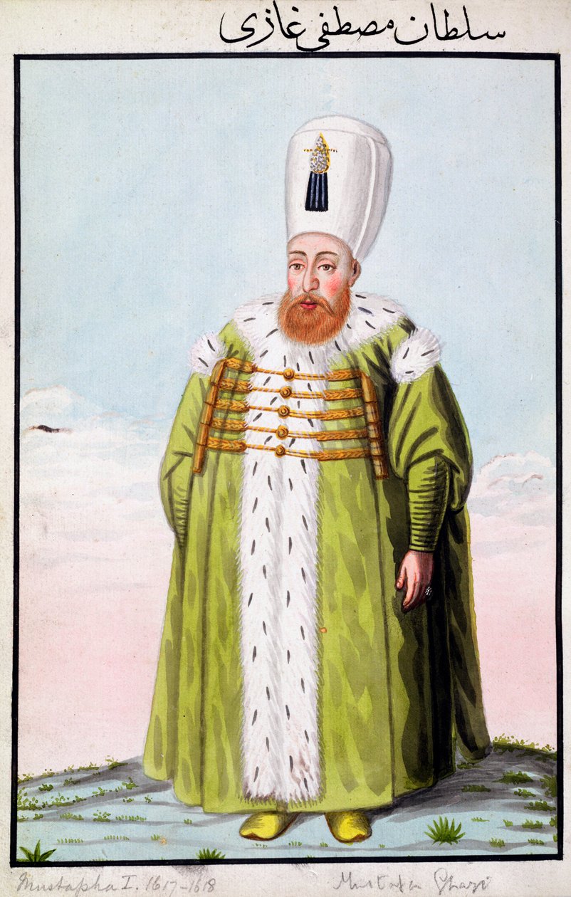 Mustafa I, Imperador Otomano, 1808 de John Young