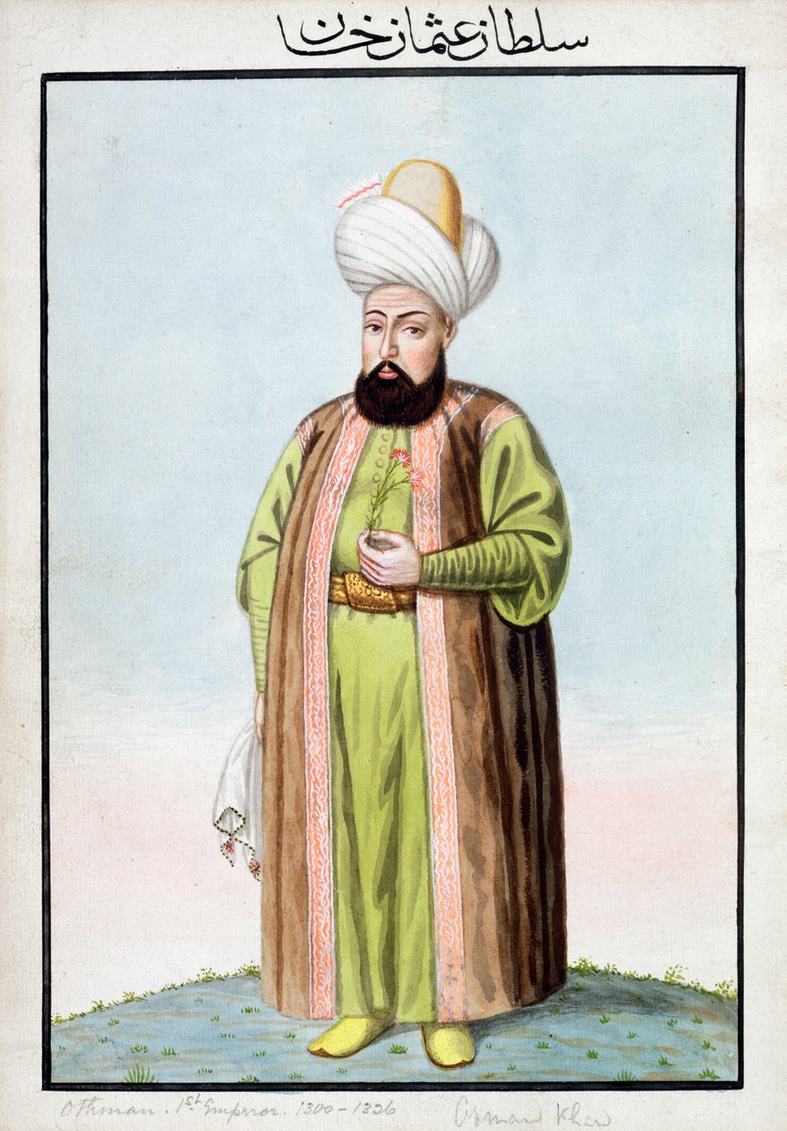 Osman I, imperador otomano, 1808 de John Young