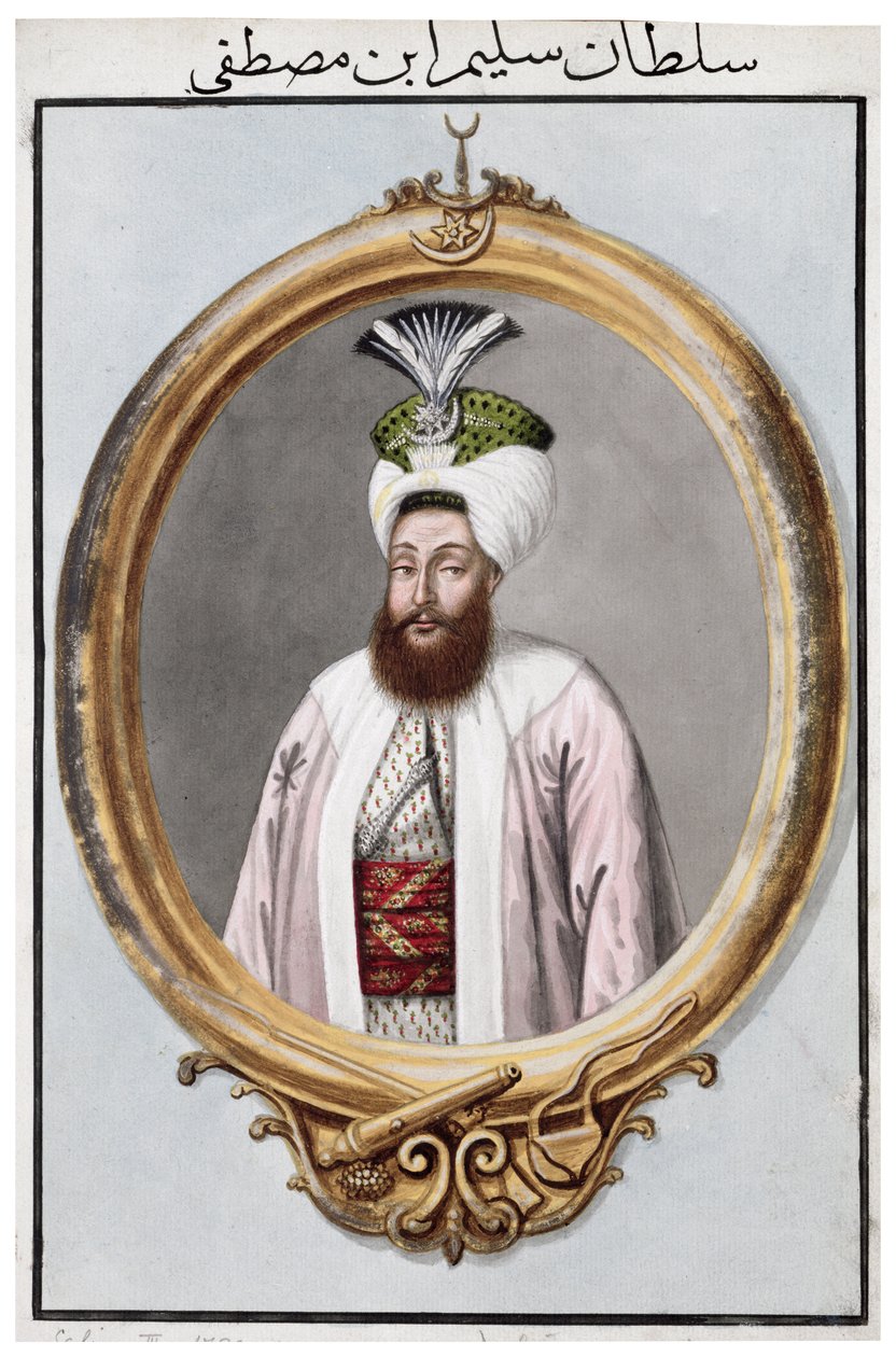 Selim III, Imperador Otomano, 1808 de John Young