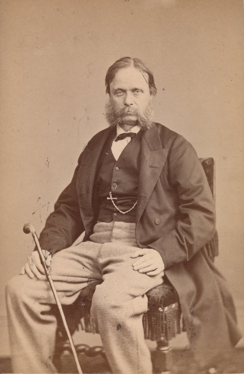 Egron Sellif Lundgren, década de 1860. de John and Charles Watkins