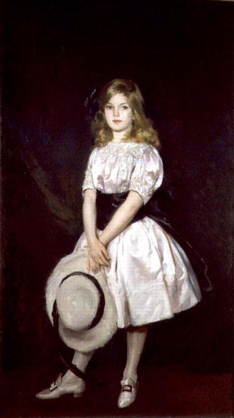 Menina Vera Butler, c.1912 de John da Costa
