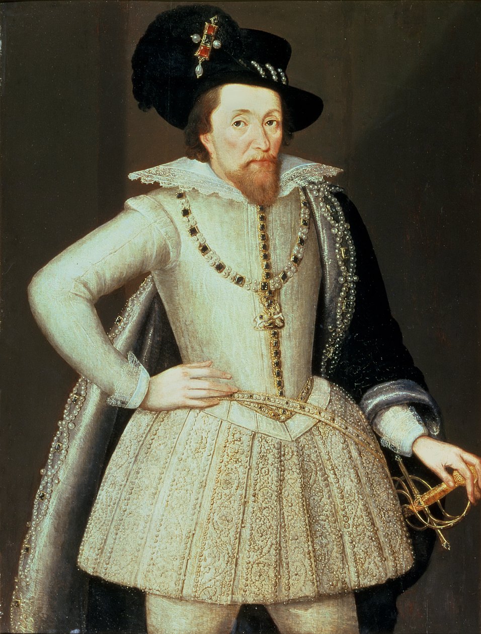 James eu, retrato de meio comprimento de John de Critz