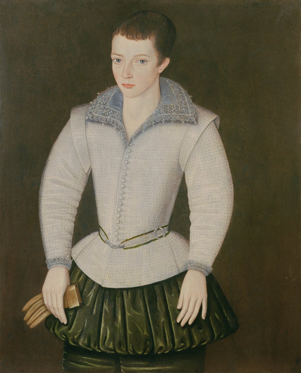 Retrato de um menino de John de Critz