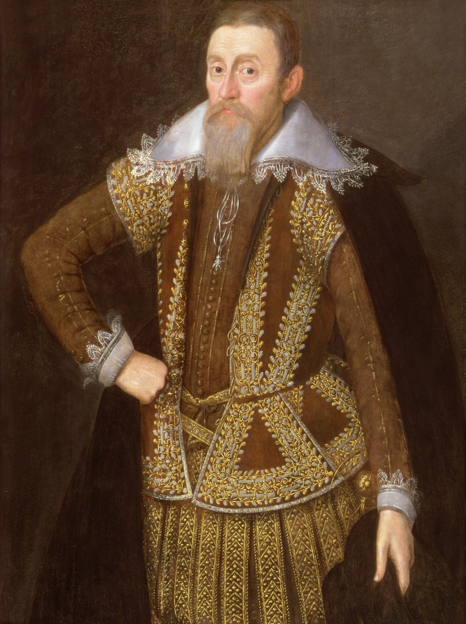 William Parker, 4º Barão Monteagle e 11º Barão Morley (1575-1622) de John de Critz