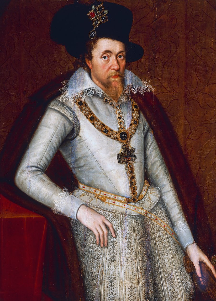 Retrato de James Stuart (Edimburgo de John de the Elder Critz