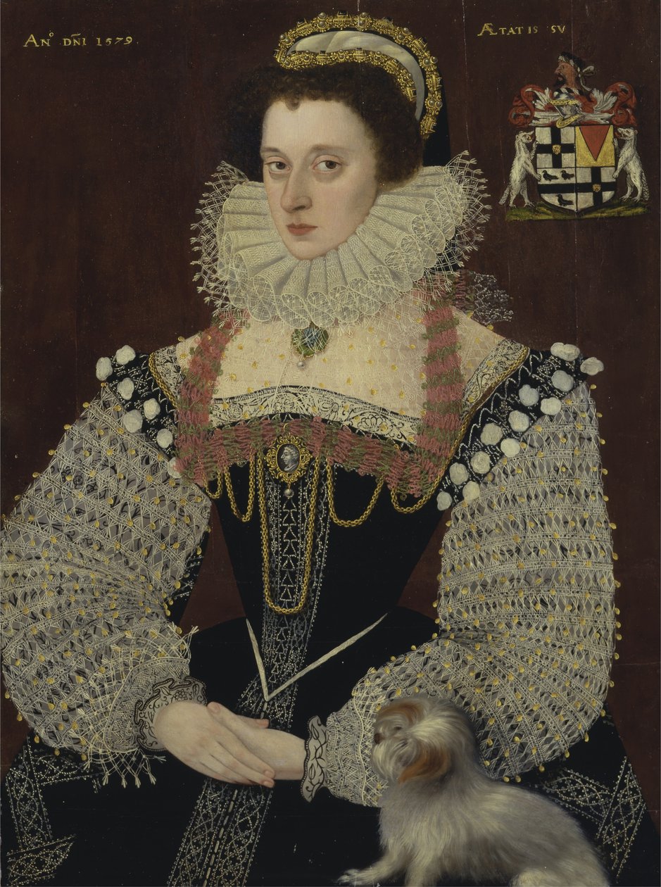 Frances, Lady Brydges de John the Younger Bettes