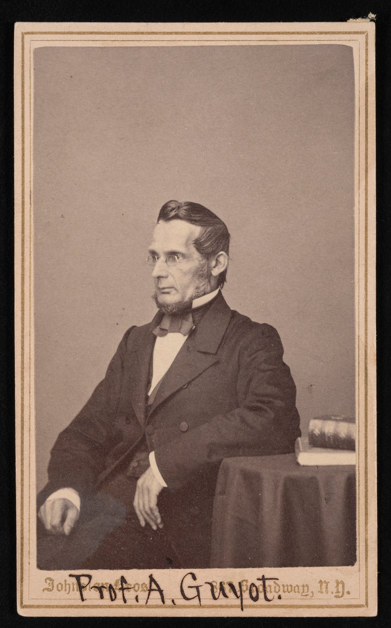 Retrato de Arnold Henry Guyot 1807-1884, antes de 1866. de Johnston Bros