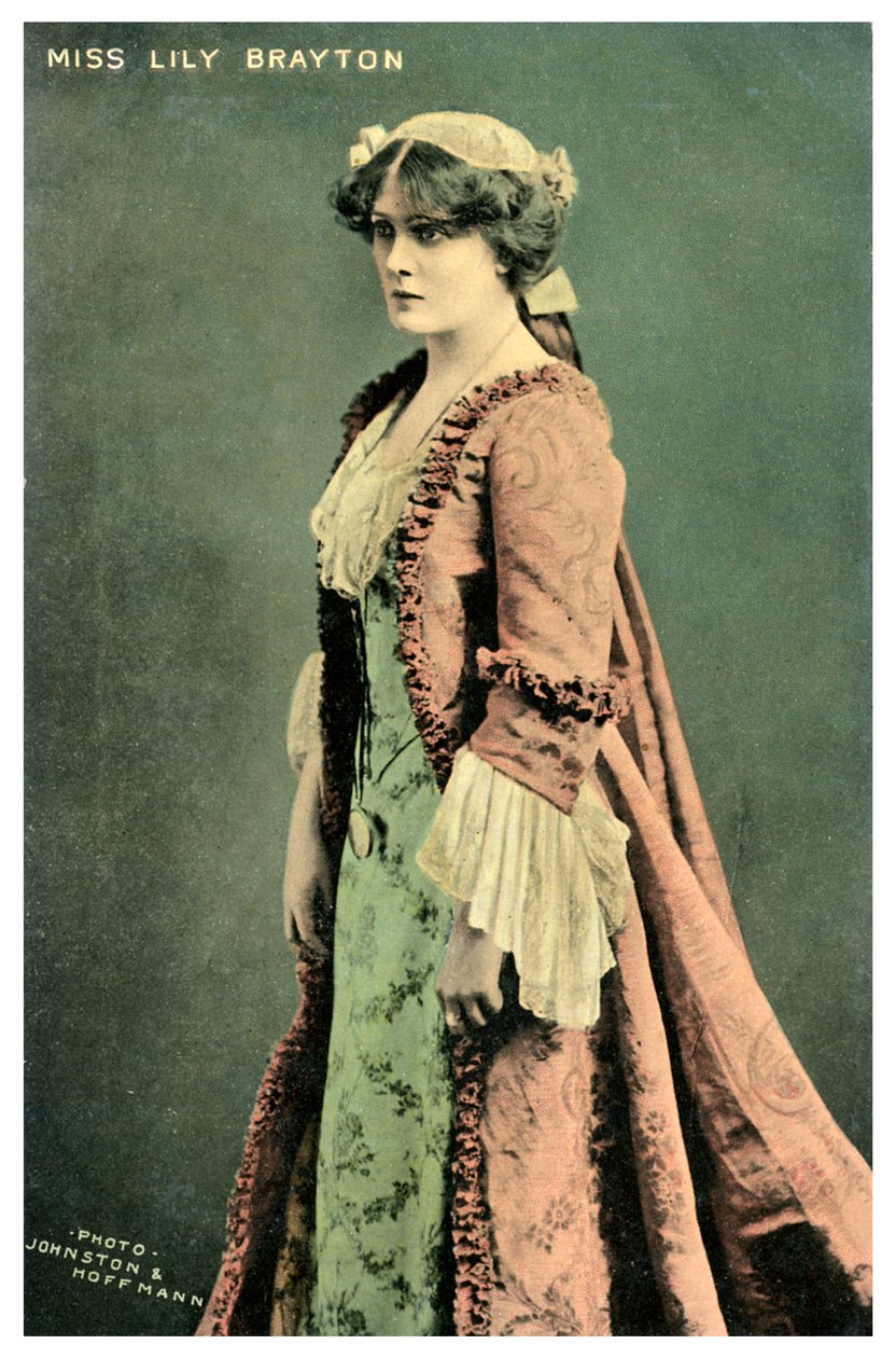 Lily Brayton, atriz britânica, c1900-1919. de Johnston and Hoffman