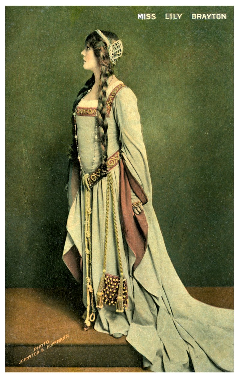 Lily Brayton, atriz britânica, c1900-1919. de Johnston and Hoffman