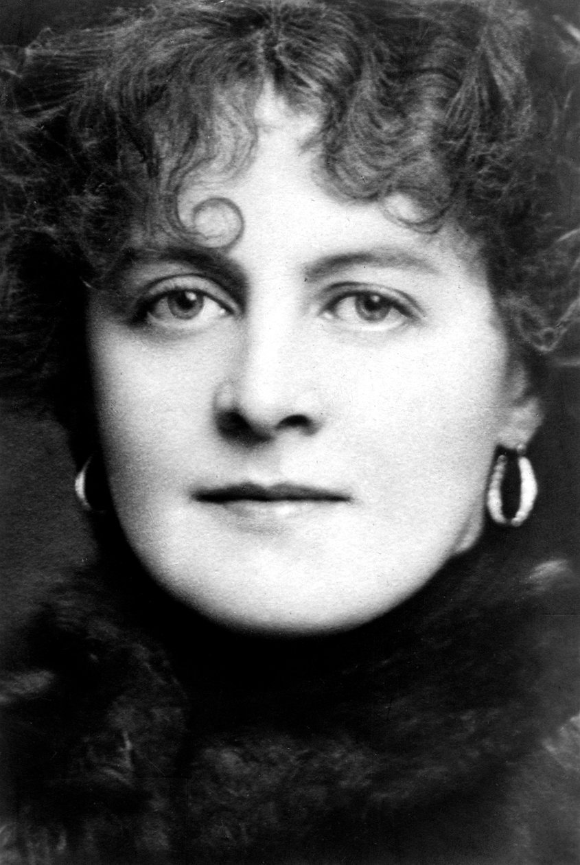 Marie Studholme, atriz britânica, década de 1900. de Johnston and Hoffmann
