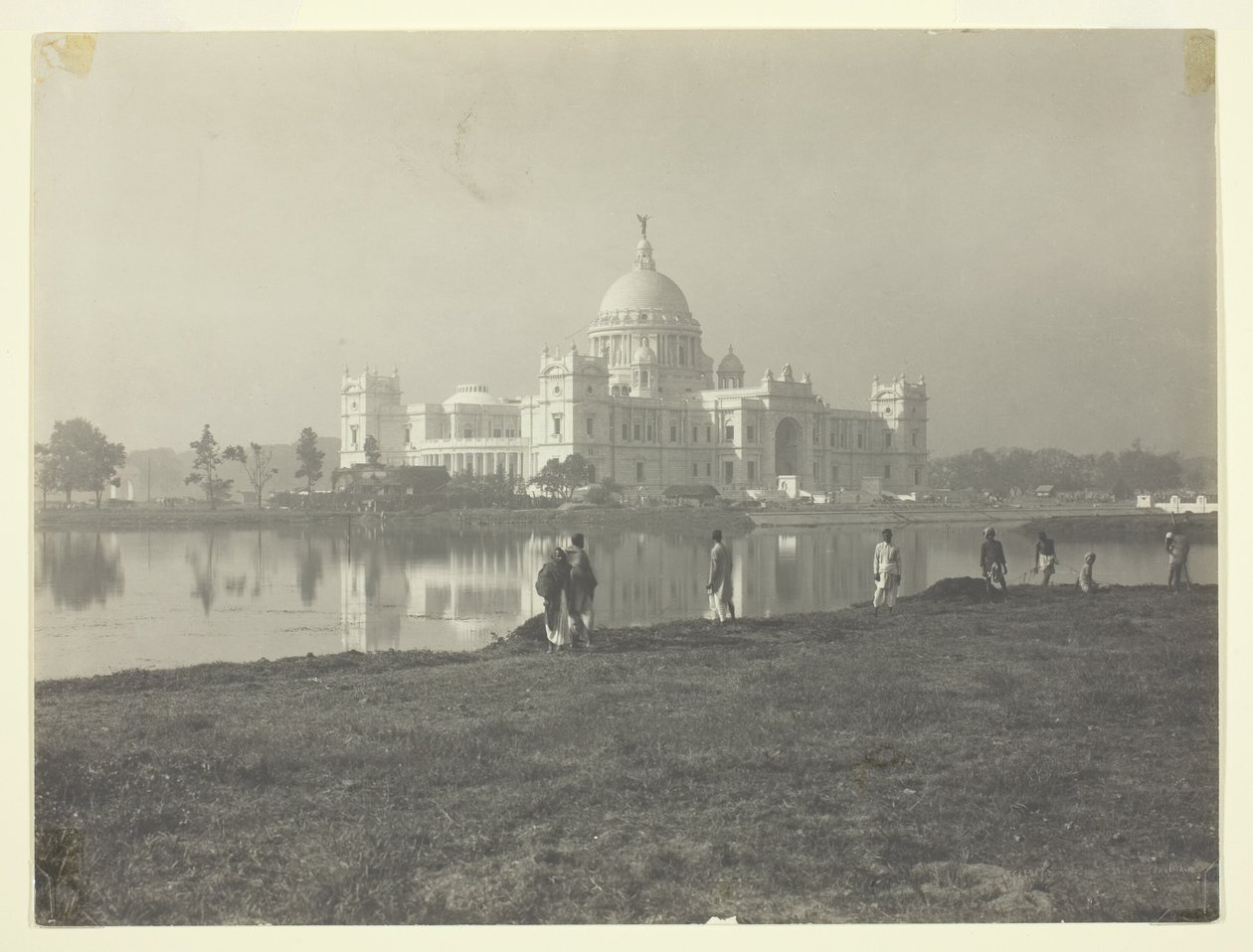Victoria Memorial em Calcutá de Johnston and Hoffmann