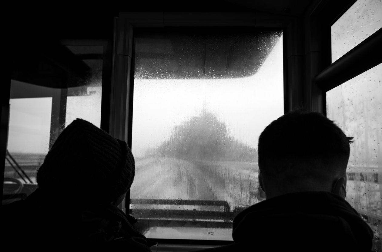 A caminho do Monte Saint Michel, 2022 (foto) de Jon Nicholson