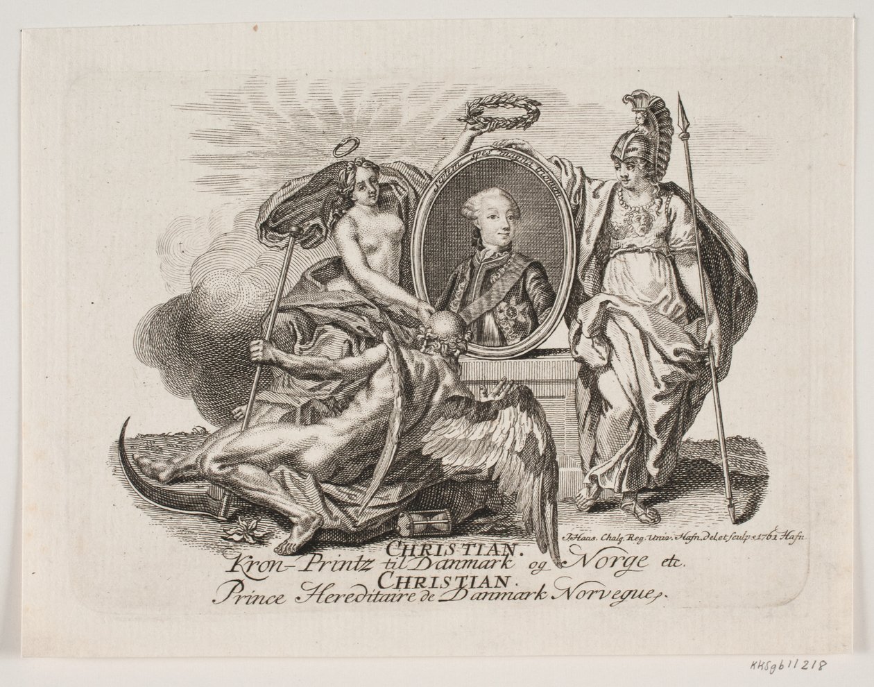 Christian VII como príncipe herdeiro de Jonas Haas