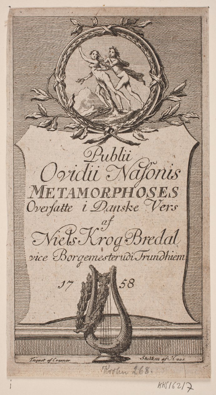 Titelblad "As Metamorfoses do Povo de Ovídio" de Jonas Haas