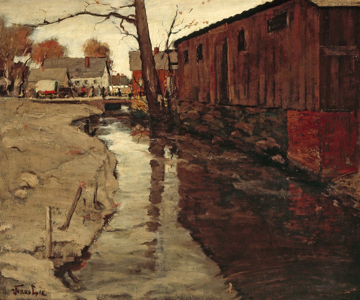 Raça do Moinho, c.1903 de Jonas Lie