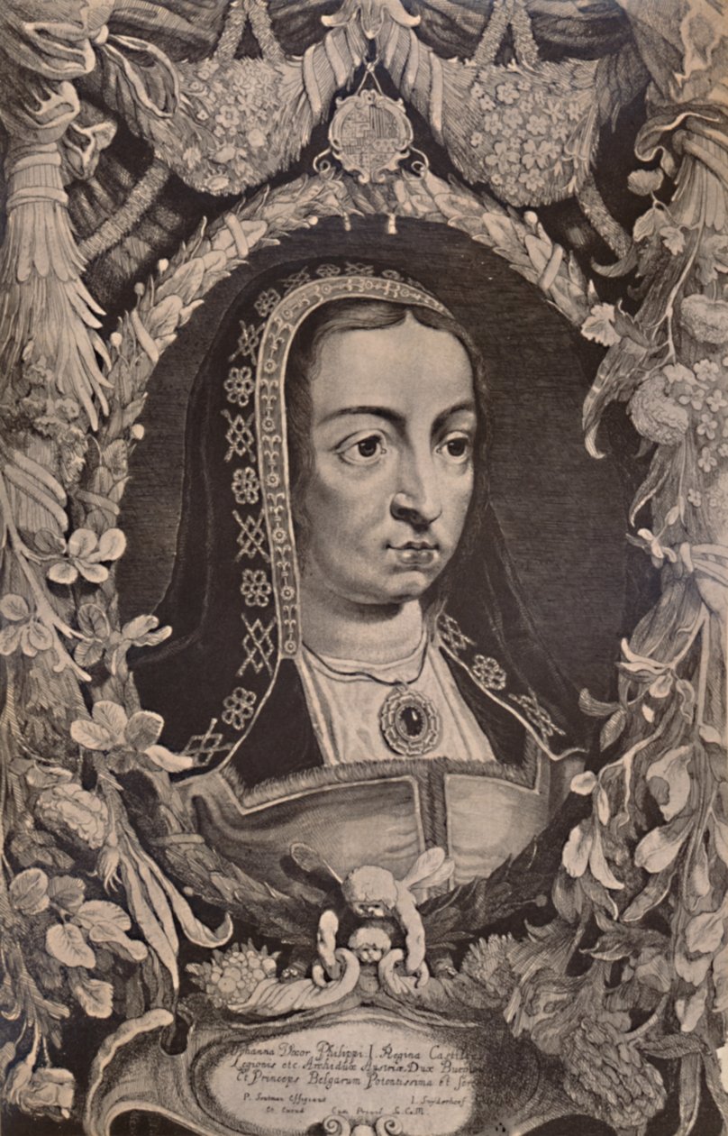 Joana, a Louca, Rainha de Castela, século XVII, 1894 de Jonas Suijderhoef