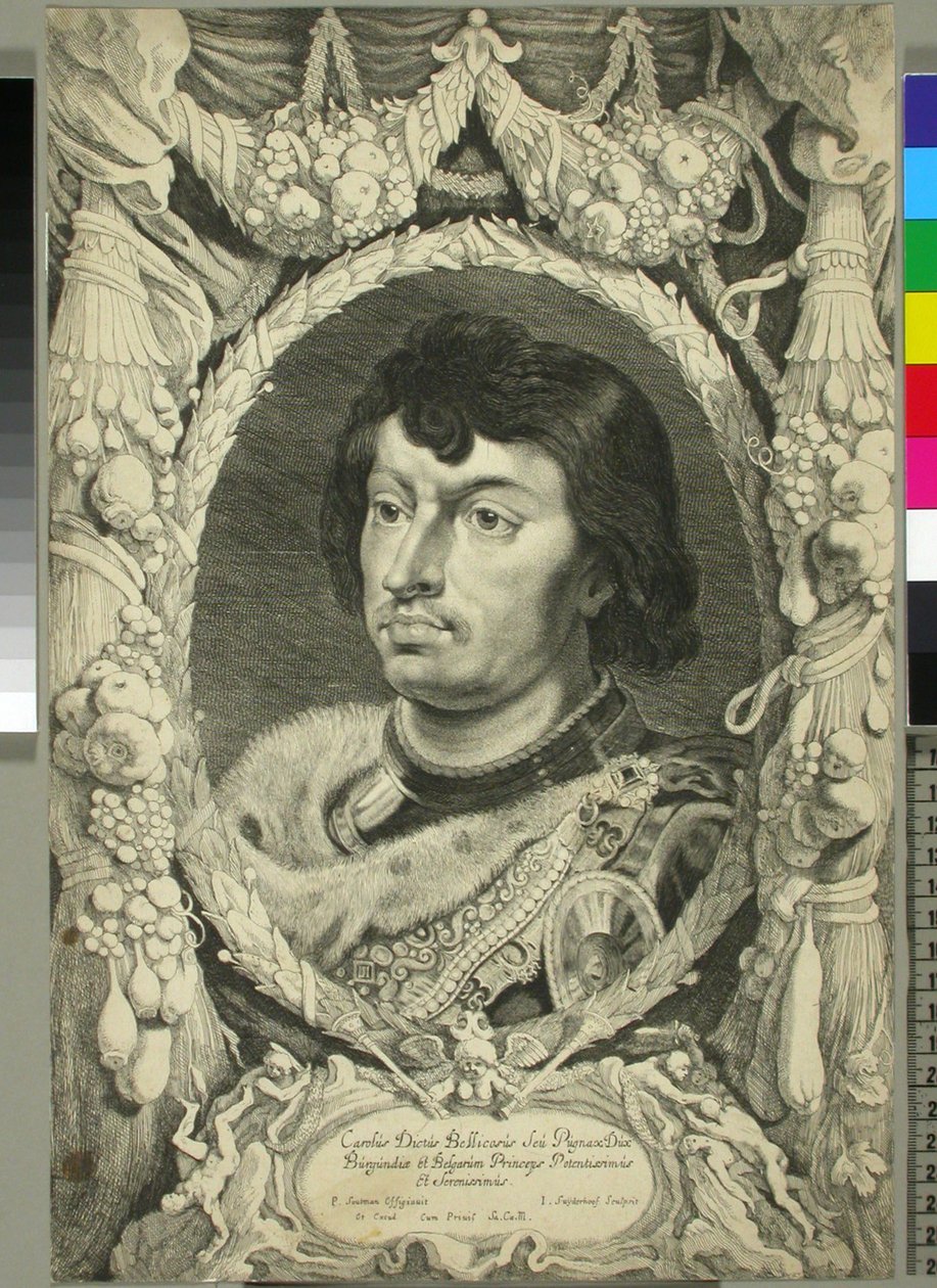 Carlos, o Temerário, duque da Borgonha de Jonas Suyderhoef