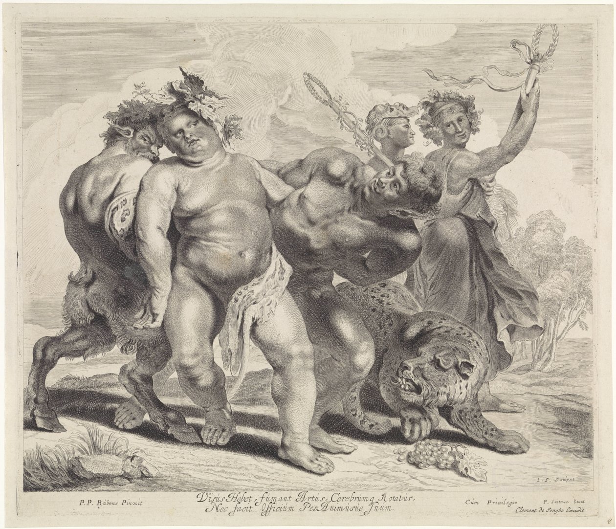 Embriaguez de Bacchus de Jonas Suyderhoef