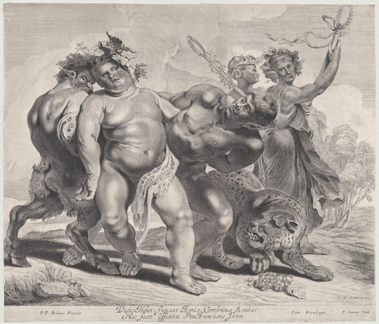 Embriaguez de Bacchus, 1630-57., 1630-57. de Jonas Suyderhoef