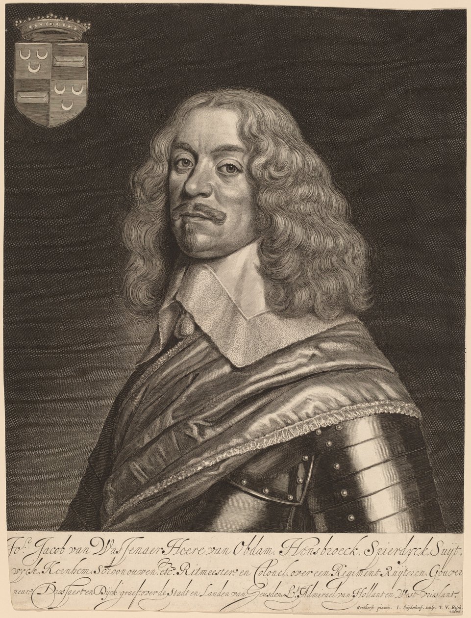 Jacob van Wassenaer van Obdam de Jonas Suyderhoff after Gerrit van Honthorst