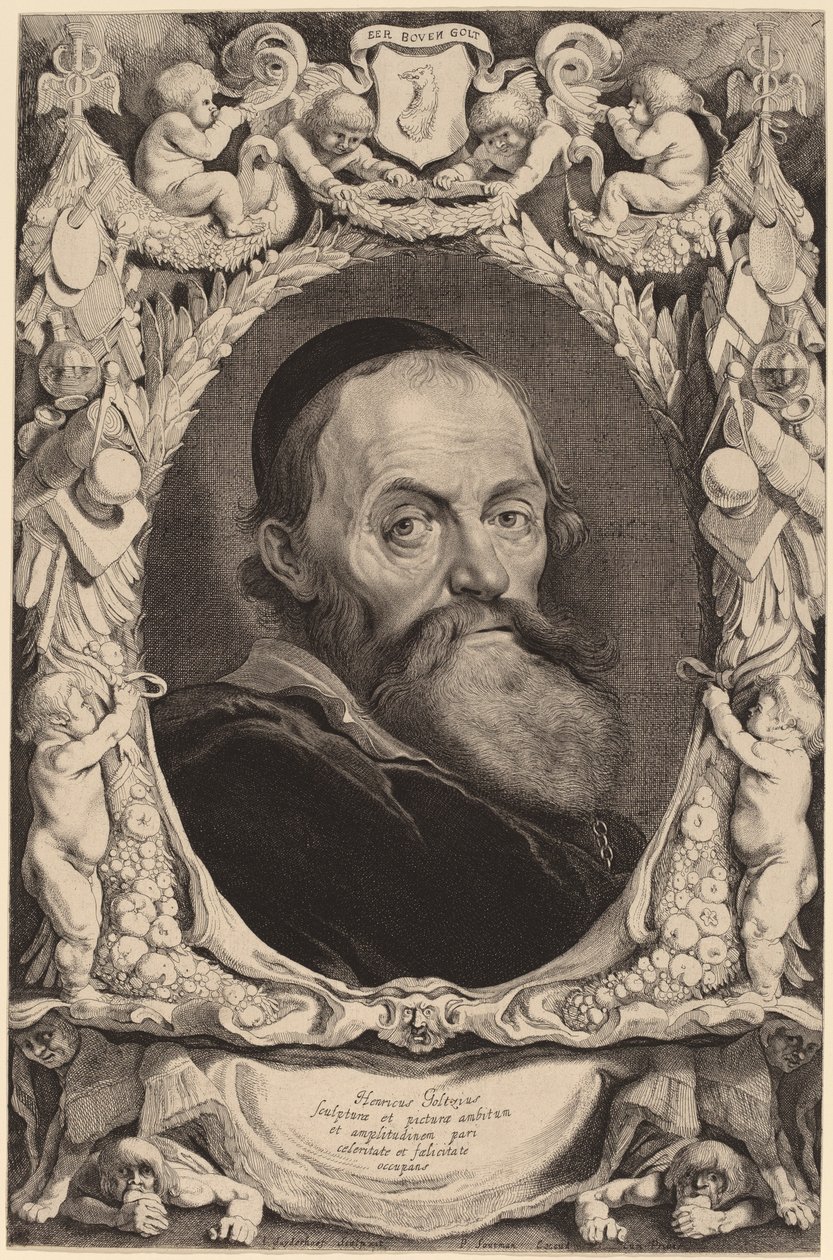 Hendrick Goltzius de Jonas Suyderhoff after Pieter Claesz Soutman