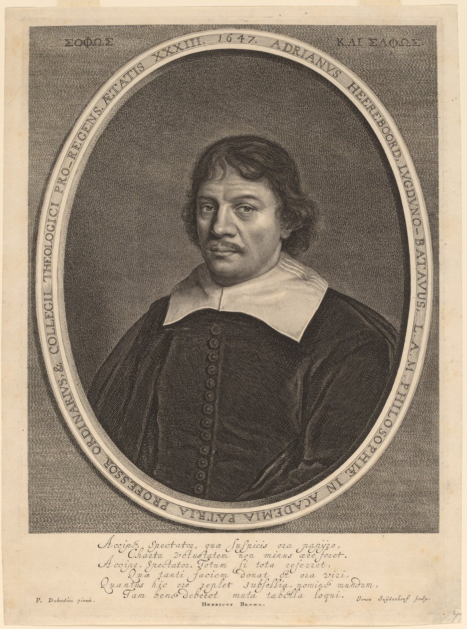 Adriaen Heerebord de Jonas Suyderhoff after Pieter Dubordieu