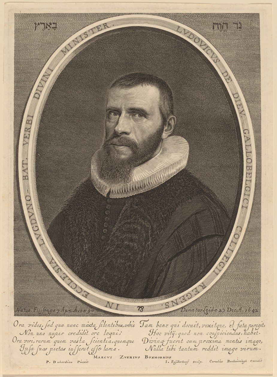 Louis de Dieu de Jonas Suyderhoff after Pieter Dubordieu