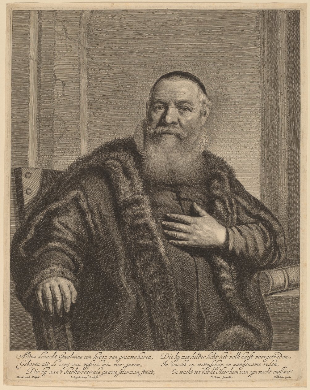 Eleazer Swalmius de Jonas Suyderhoff after Rembrandt van Rijn