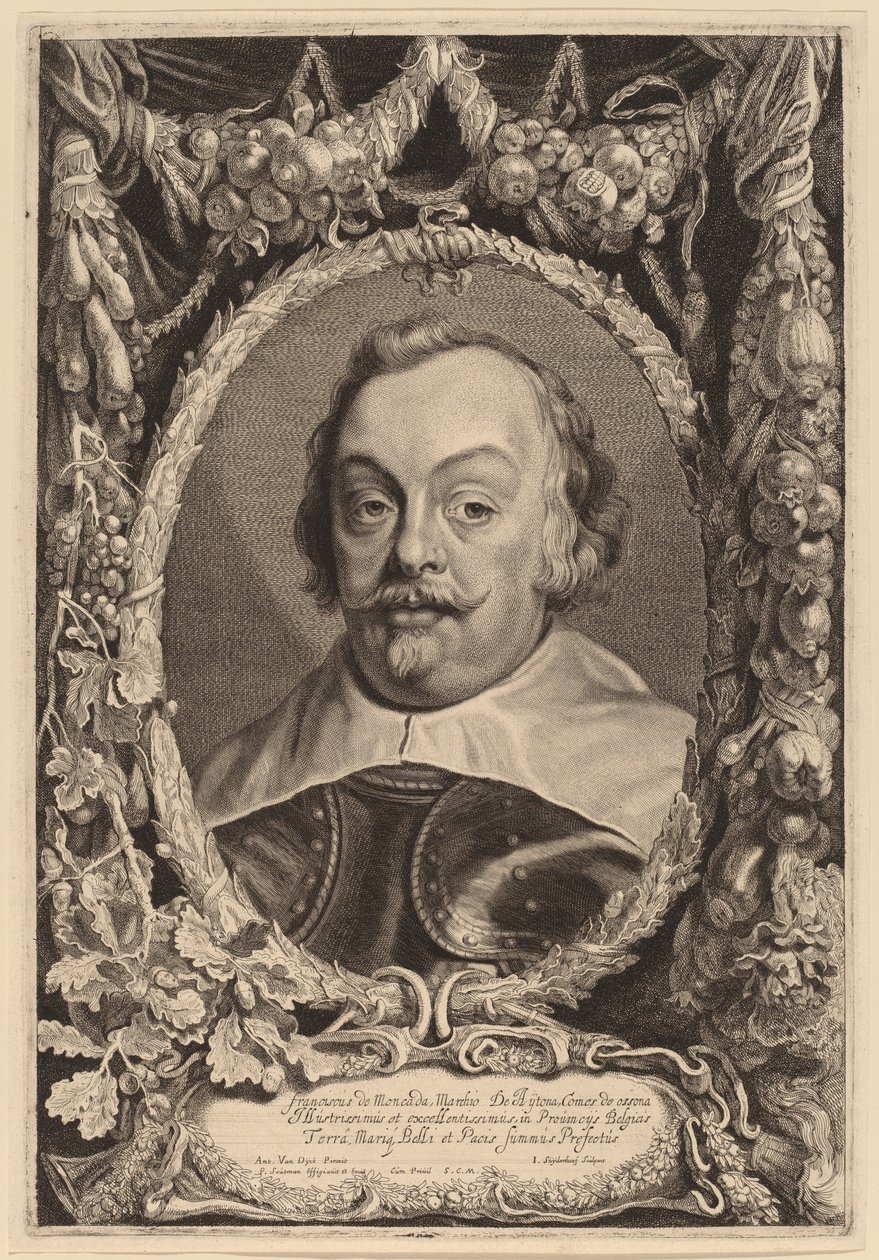 Francisco de Moncada de Jonas Suyderhoff after Sir Anthony van Dyck