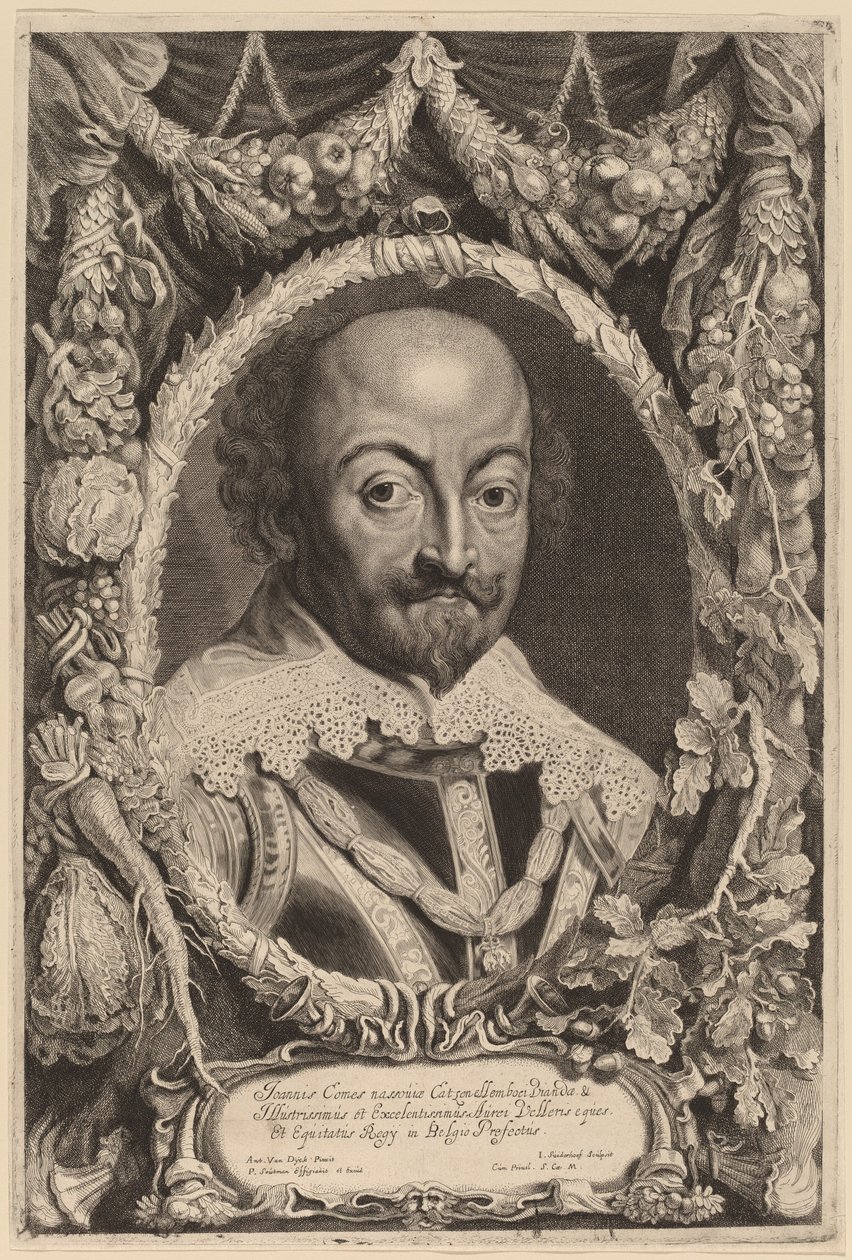 João, Conde de Nassau de Jonas Suyderhoff after Sir Anthony van Dyck