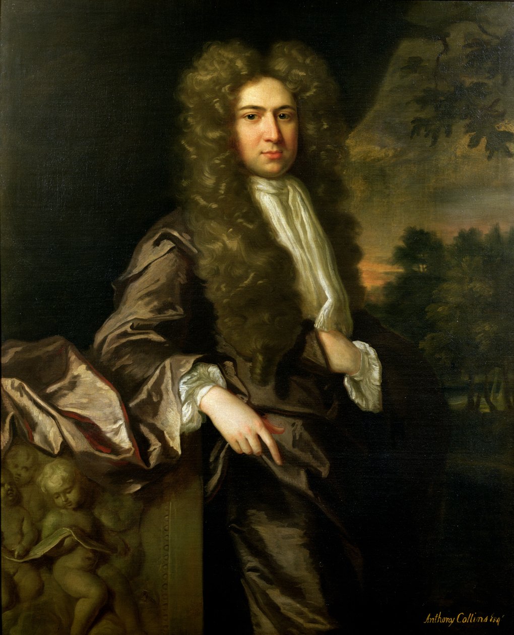 Anthony Collins (1676-1729) de Jonathan Richardson