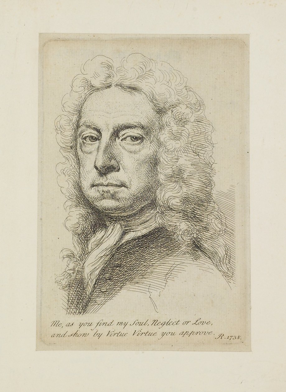 Auto-retrato, 1738 de Jonathan Richardson
