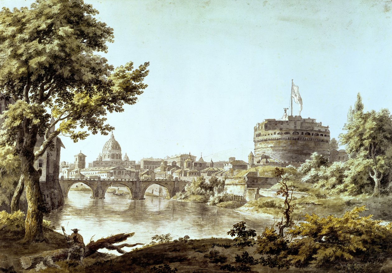 Castel Sant&39;Angelo e São Pedro, Roma de Jonathan Skelton