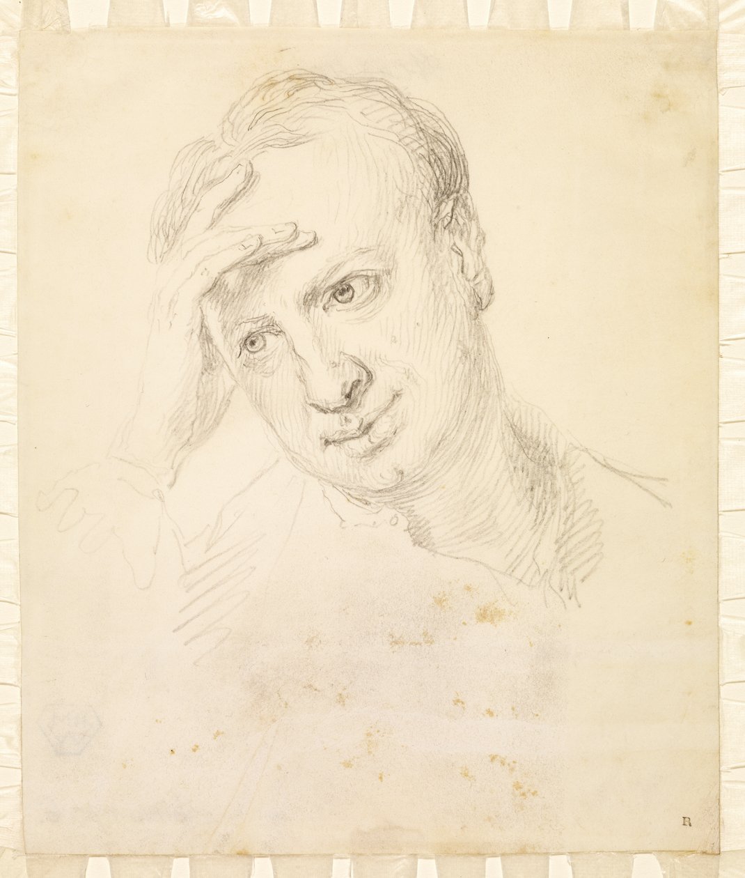 Retrato de Jonathan Richardson, o Jovem, 1732 de Jonathan Richardson